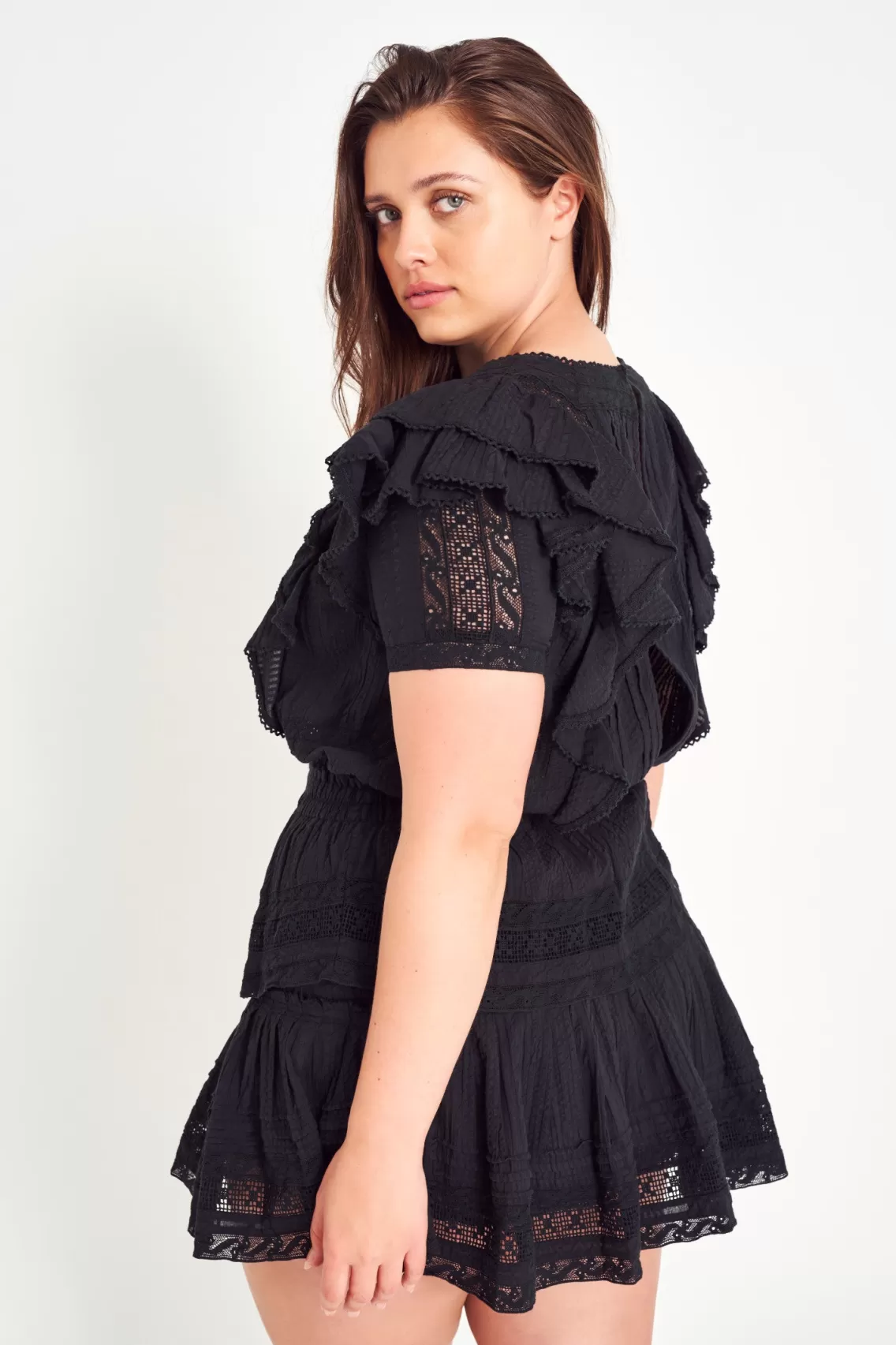 Dresses | White Edit-LoveShackFancy Stella Heritage Mini Dress ANTIQUE WHITE